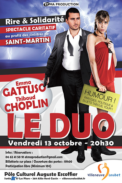 Affiche Duo Imitateur