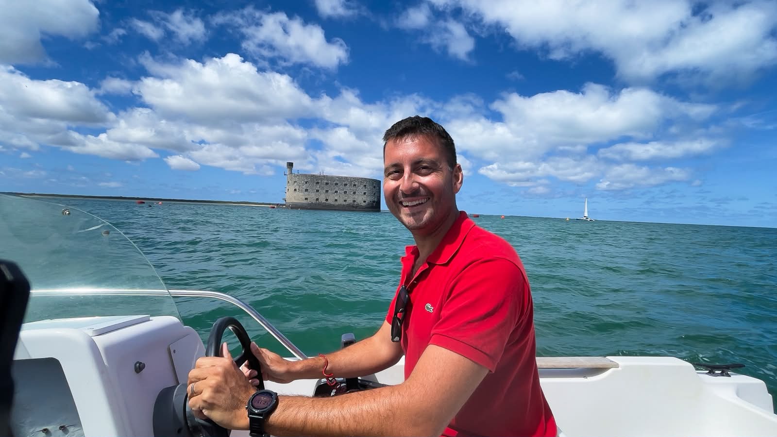 Dix ans jour pour jour après ma visite, je suis de retour au pied de Fort Boyard Dix ans jour pour jour après ma visite, je suis de retour au pied de Fort Boyard
