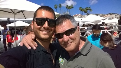 Thibaud Choplin et Jean-Marie Bigard