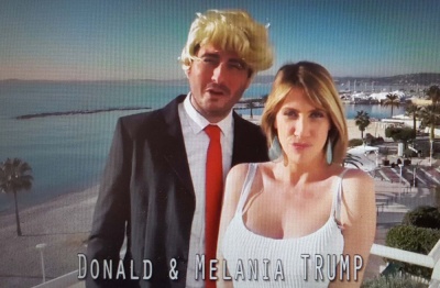 Donald & Melania Trump par le Duo Gattuso Choplin